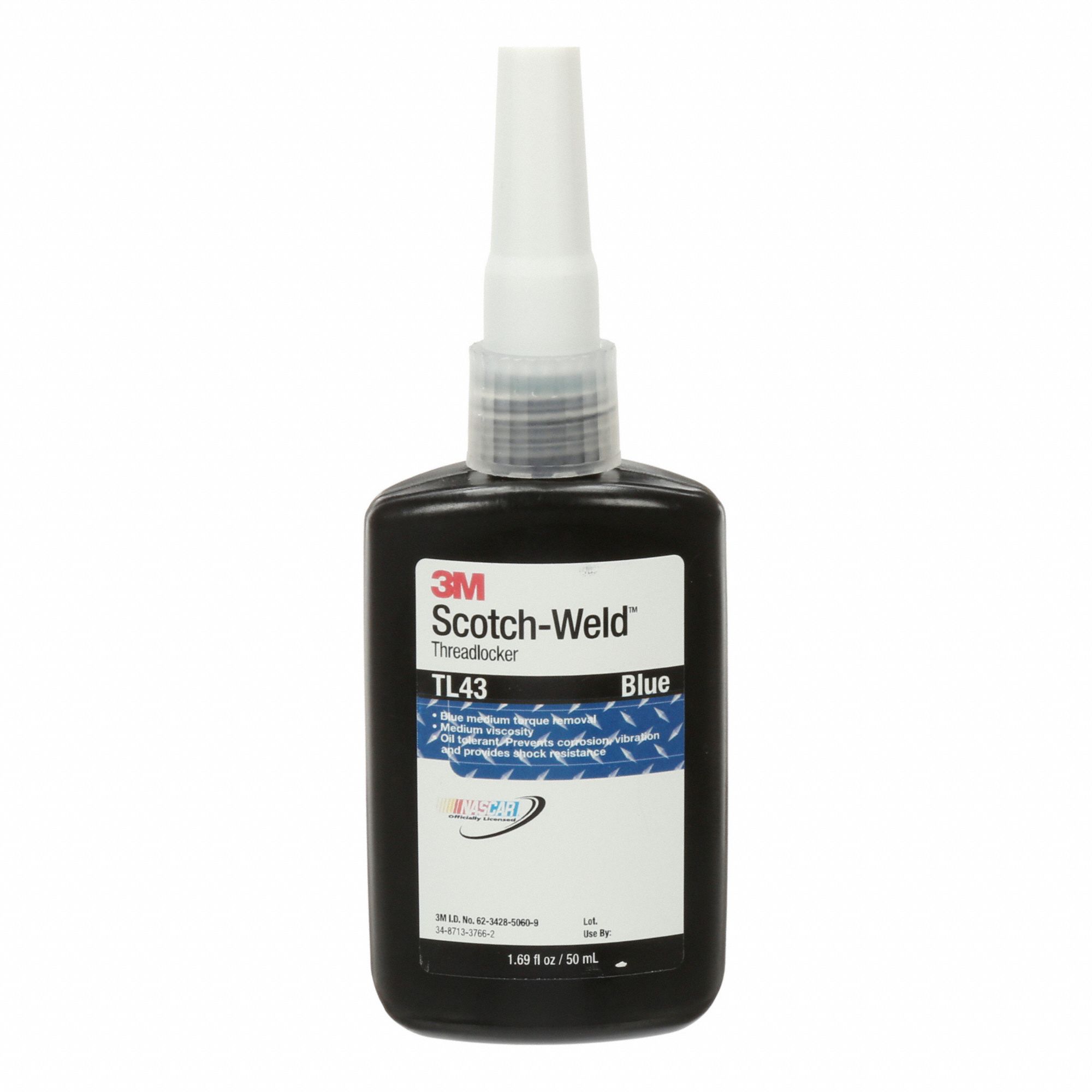 THREADLOCKER, MEDIUM-STRENGTH, BLUE, 50 ML BOTTLE