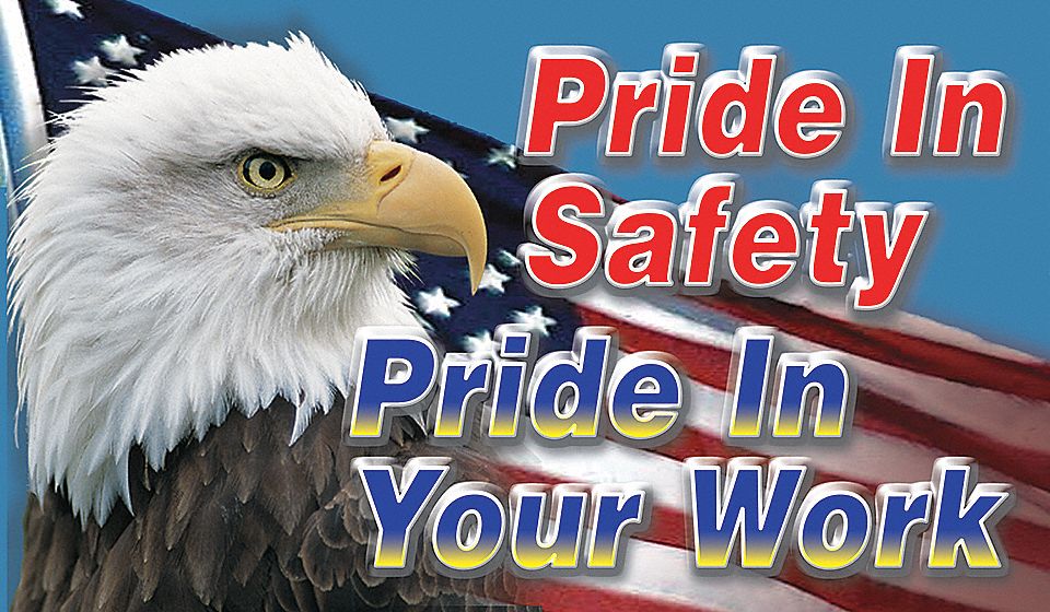 ACCUFORM SIGNS BANNER PRIDE IN SAFETY - Safety Banners and Posters ...