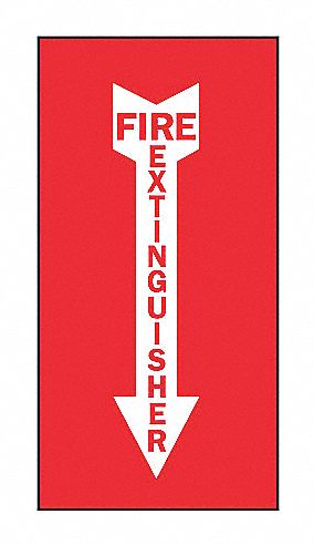 SAFETY SIGNFIRE EXTINGUISHERVINYL