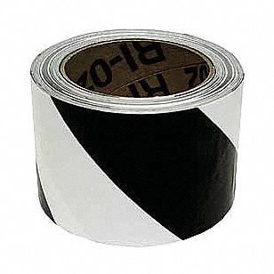 MARKING TAPE BLK/WHT 3INX108FT
