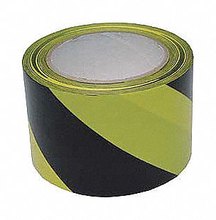 MARKING TAPE BLK/YLW 3INX108FT