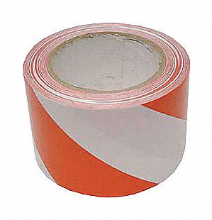MARKING TAPE RED/WHITE 3X108FT