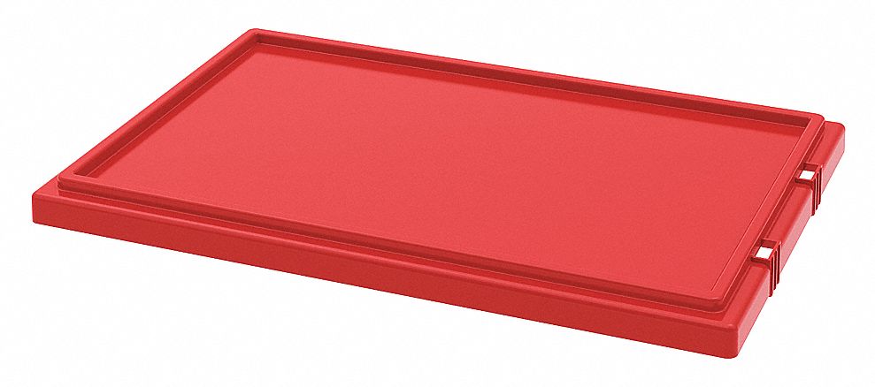 LID, 23½ IN X 15½ IN, RED, FOR USE WITH A35-240E