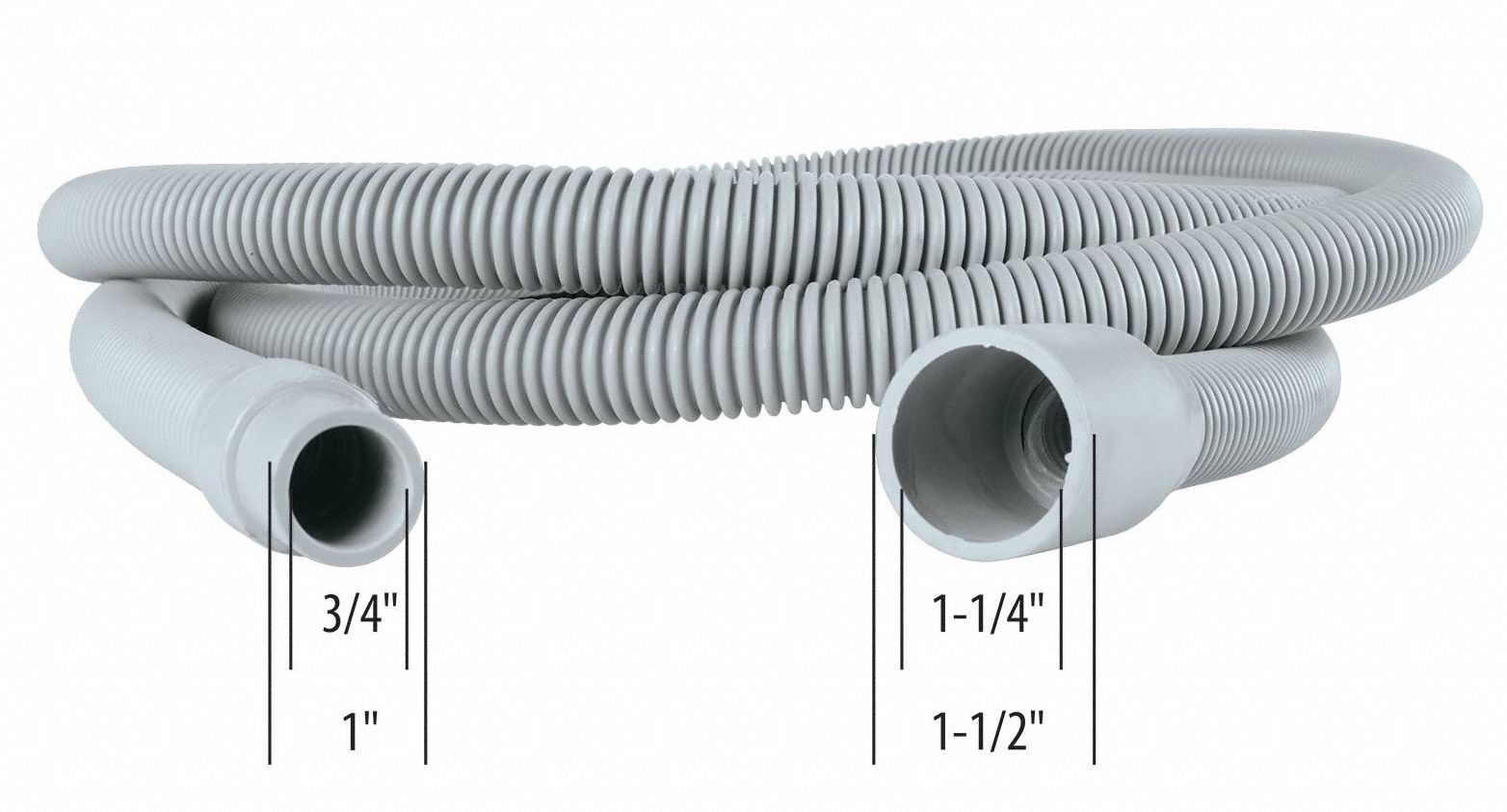 MAKITA Dust Collection Hose, 3/4 x 10 Ft. 14U129192108A Grainger