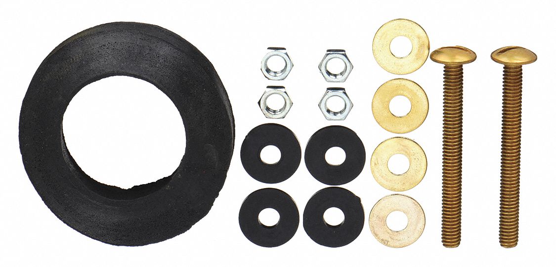 Tank to Bowl Kit: American Std, Brass/Rubber