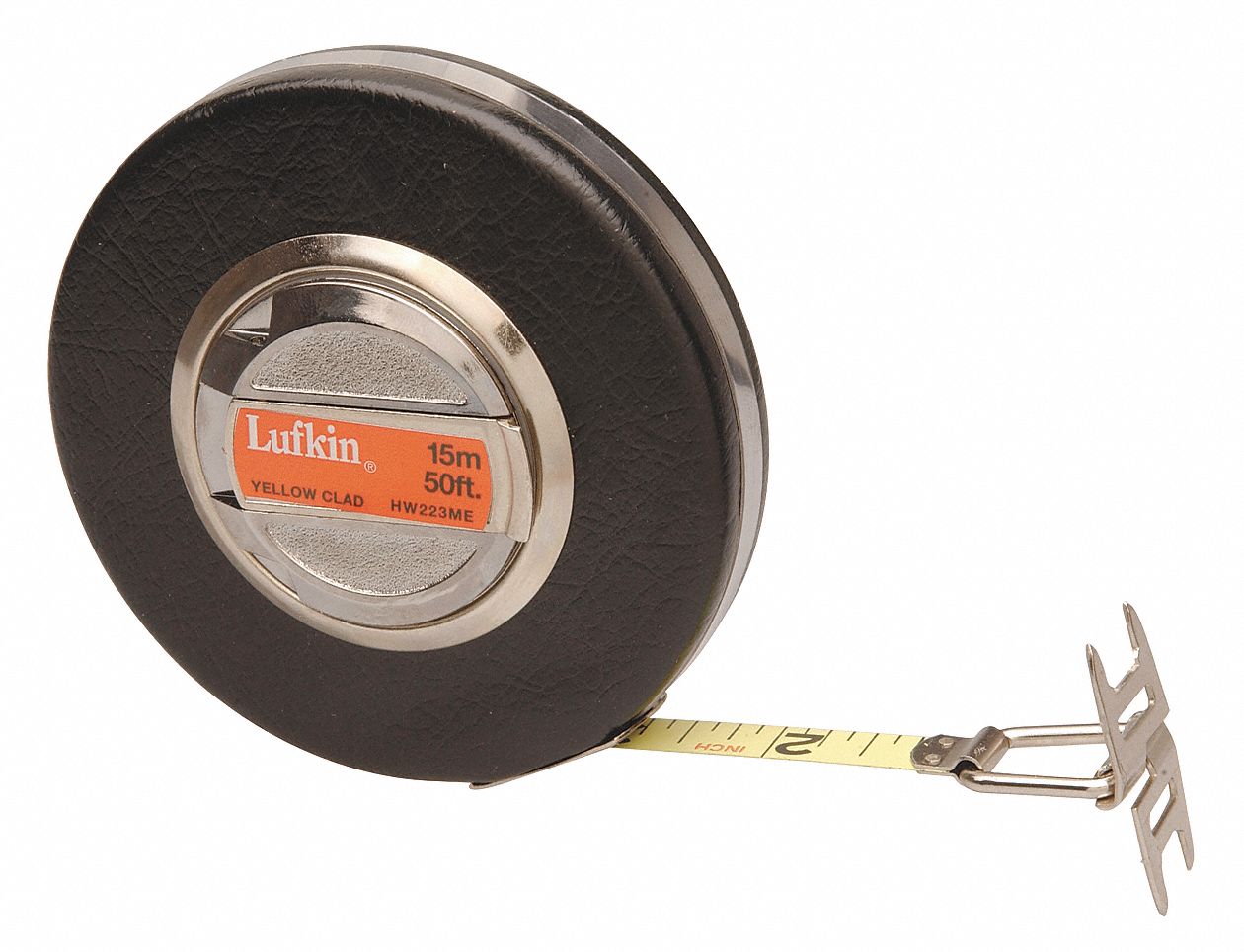 Crescent Lufkin 50 Ft Steel Sae Metric Long Tape Measure Brown 3vyj7 Hw223me Grainger