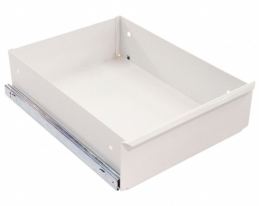 DRAWER,22 IN. L X 16 IN. W,STEEL,WHITE