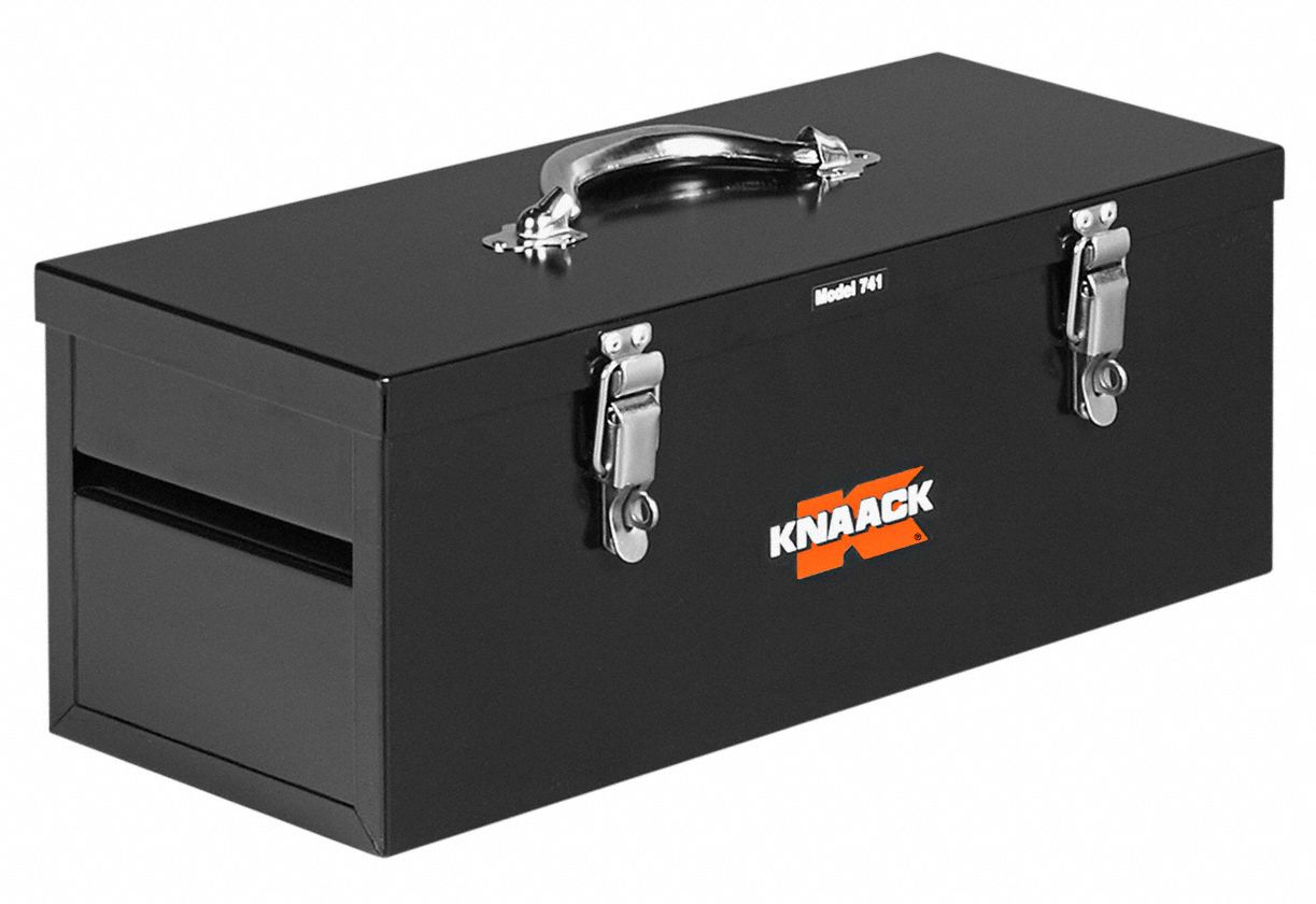 KNAACK Portable Tool Box, 20" W x 8" D x 8" H 14V884741 Grainger