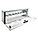 TOOL TRAY,41-1/2 IN. L,STEEL,WHITE