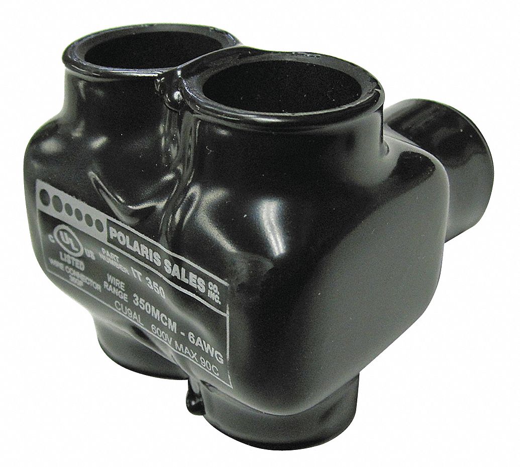 POLARIS CONNECTOR, 600V MAX, ALUMINUM, 2.47 IN L X 2.41 IN W