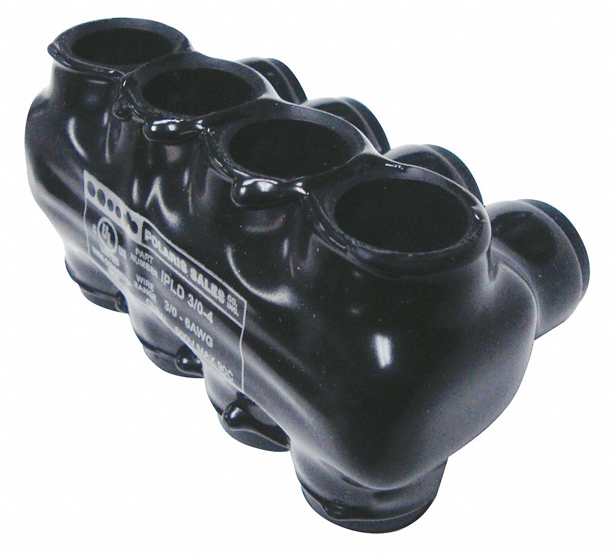 POLARIS Insulated Multitap Connector 4 Ports, 6 AWG Min. Conductor