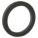 CAM & GROOVE GASKET: 1 IN/1¼ IN FOR COUPLING SIZE, BLACK, 1 9/16 IN OD, FLAT, 1 WHITE