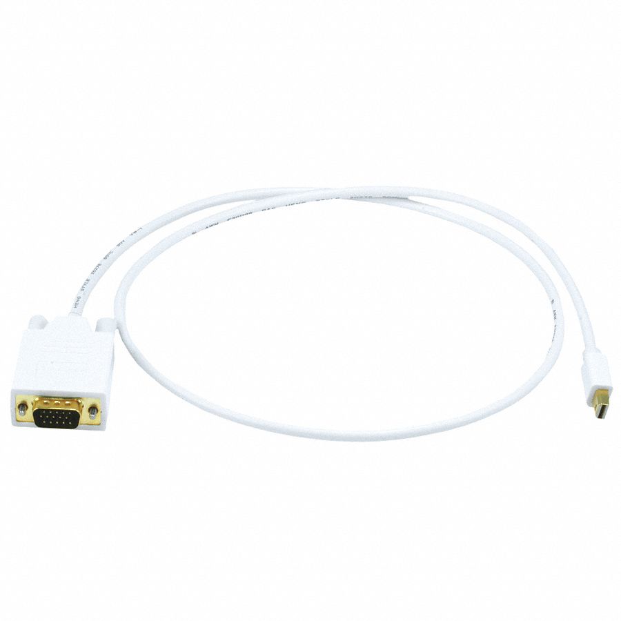 MINI DISPLAYPORT TO VGA CABLE, 3 FT.