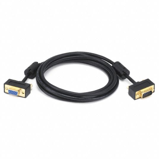 MONOPRICE, VGA Female to VGA Male Connection, 6 ft Cable Lg, Video ...