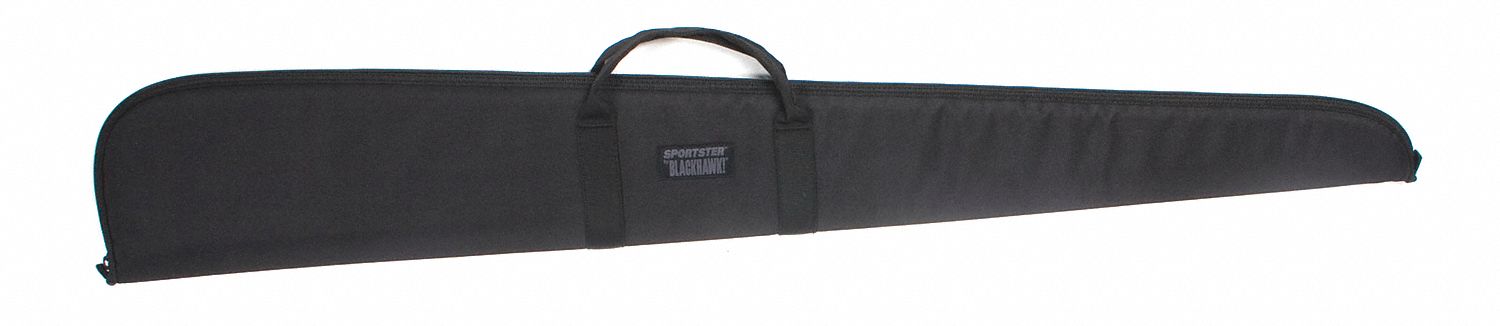 Sportster Shotgun Case: Black, 600 Denier Polyester, 8 in Wd (In.), 53 in Lg (In.)