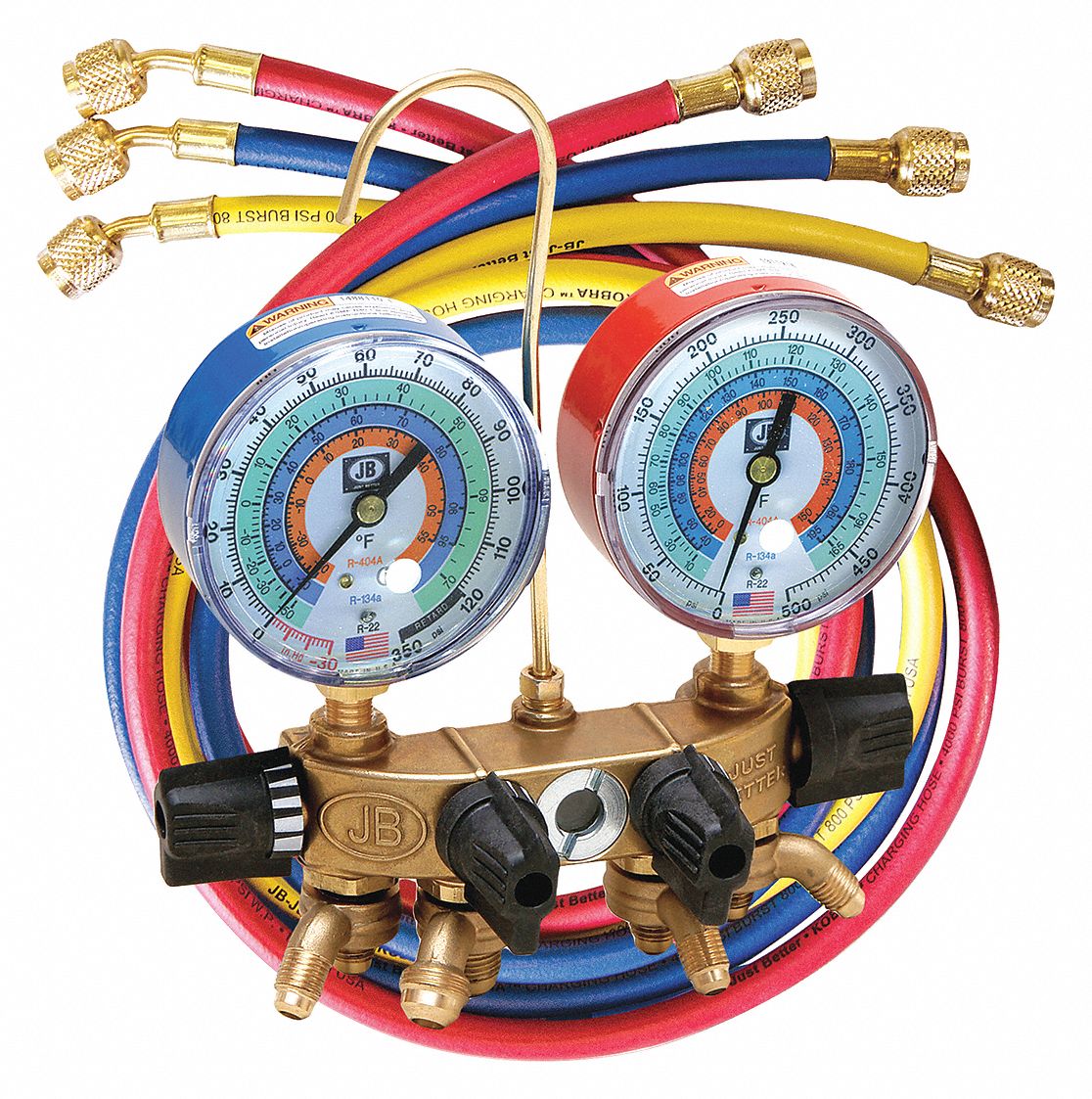 MANIFOLD GAUGE SET,4 VALVE