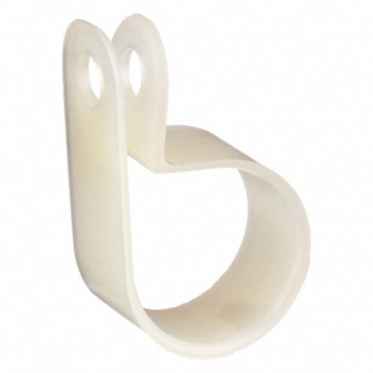 DOLPHIN COMPONENTS CORP, 6/6 Nylon, White, Cable Clamp - 14X948|DC-1N ...