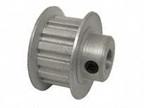 Timing Pulley: Trapezoidal, Fixed, For XL Timing Belt Section, For 3/8 in Belt Wd