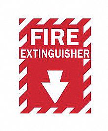 SIGN FIRE N/H 14X10