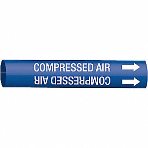 PIPEMARKER 41618 COMPRESSED AIR