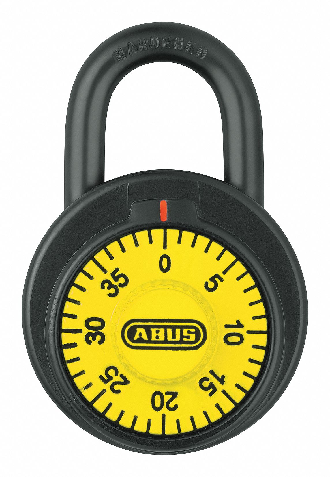 ABUS Combination Padlock, Single Preset, Front Dial Location
