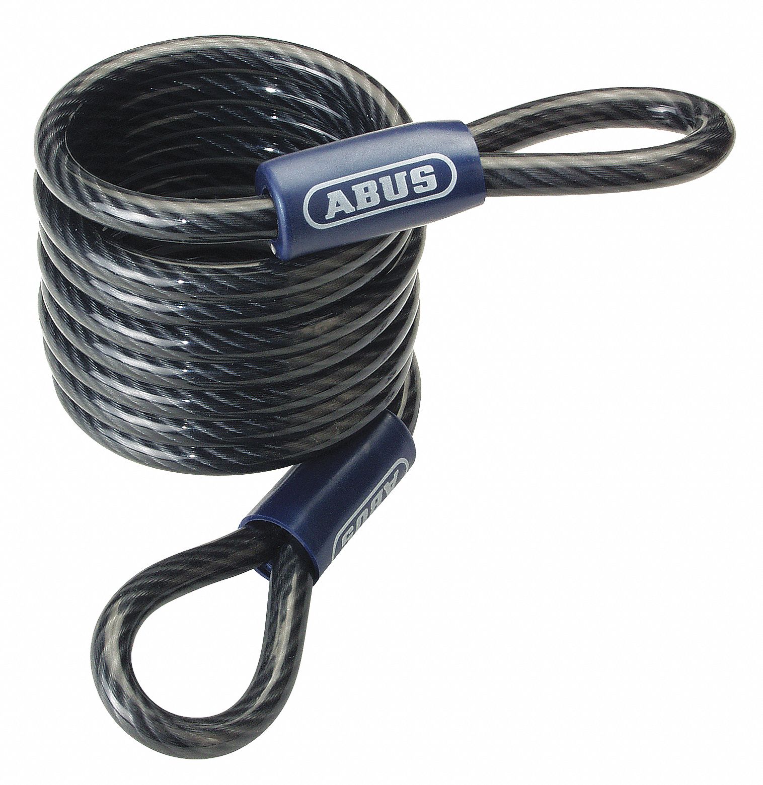 COILED SECURITY CABLE,6 FT.