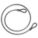 CABLE DE SECURITE NON-SPIRALE,5/16PO,8PI