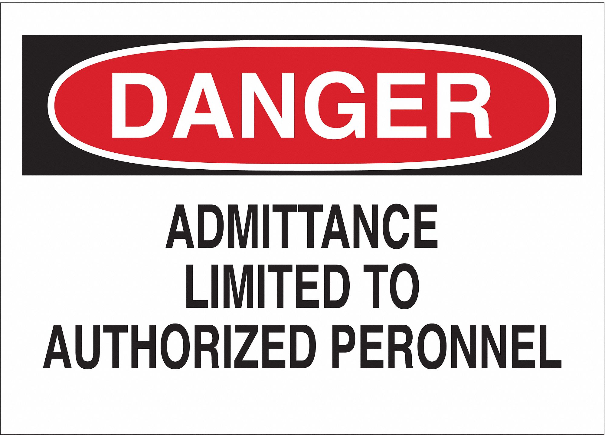 SIGNE DANGER 10X14
