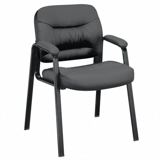 Basyx By Hon Vl643 Guest Chair With Arms Black 14z831 Hvl643 Sb11 Grainger