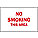 SIGN NO SMOKING N/H 10X14