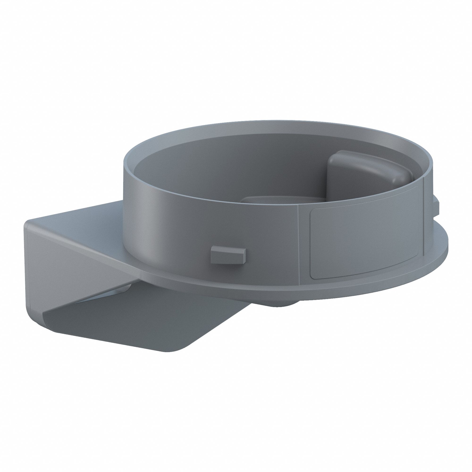 Mounting Bracket: EvoSIGNAL Series, Gray, 62 mm Overall Wd, 69 mm Overall Lg, 26070007