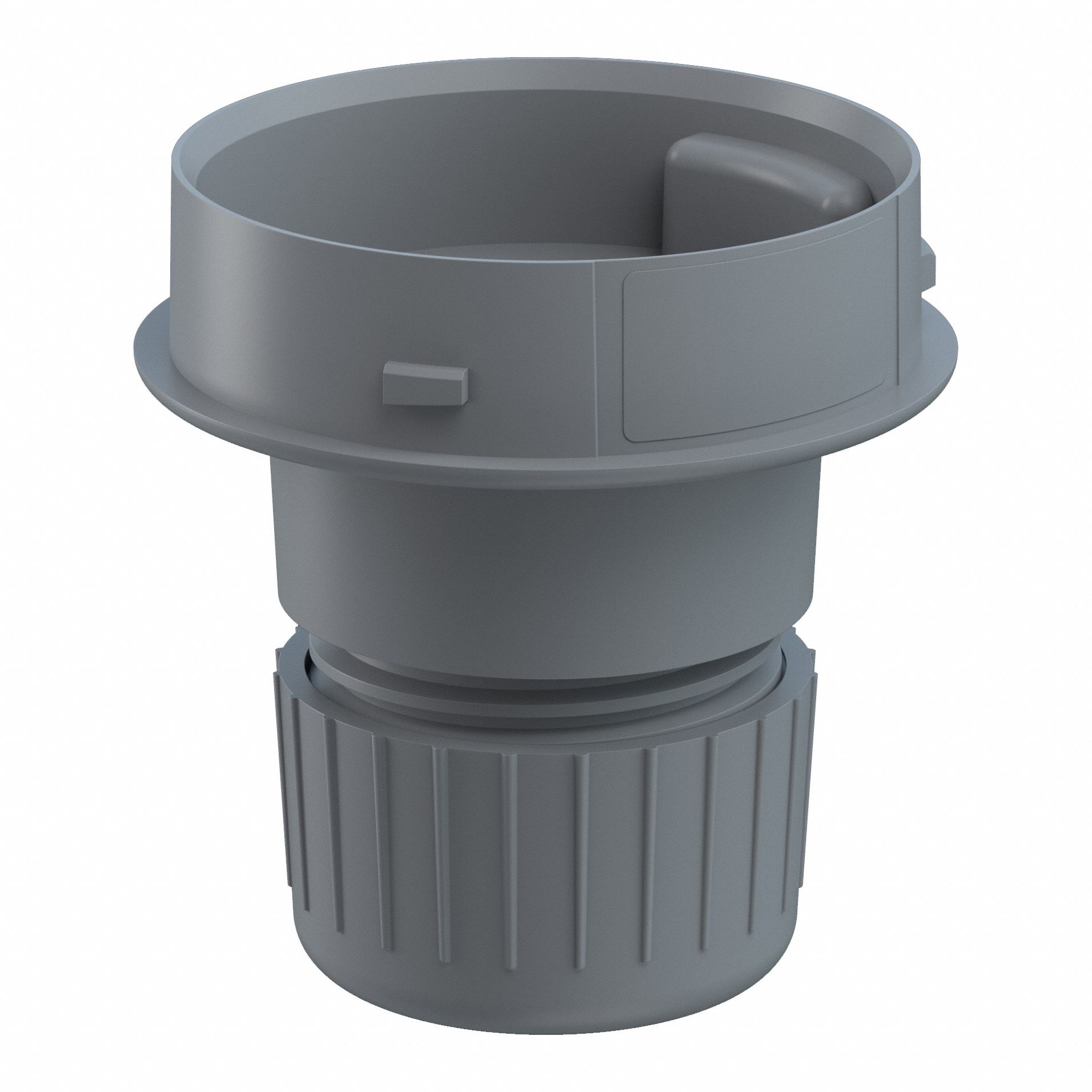 Adapter: EvoSIGNAL Series, Gray, 62 mm Overall Wd, 62 mm Overall Lg, 60 mm Overall Dp