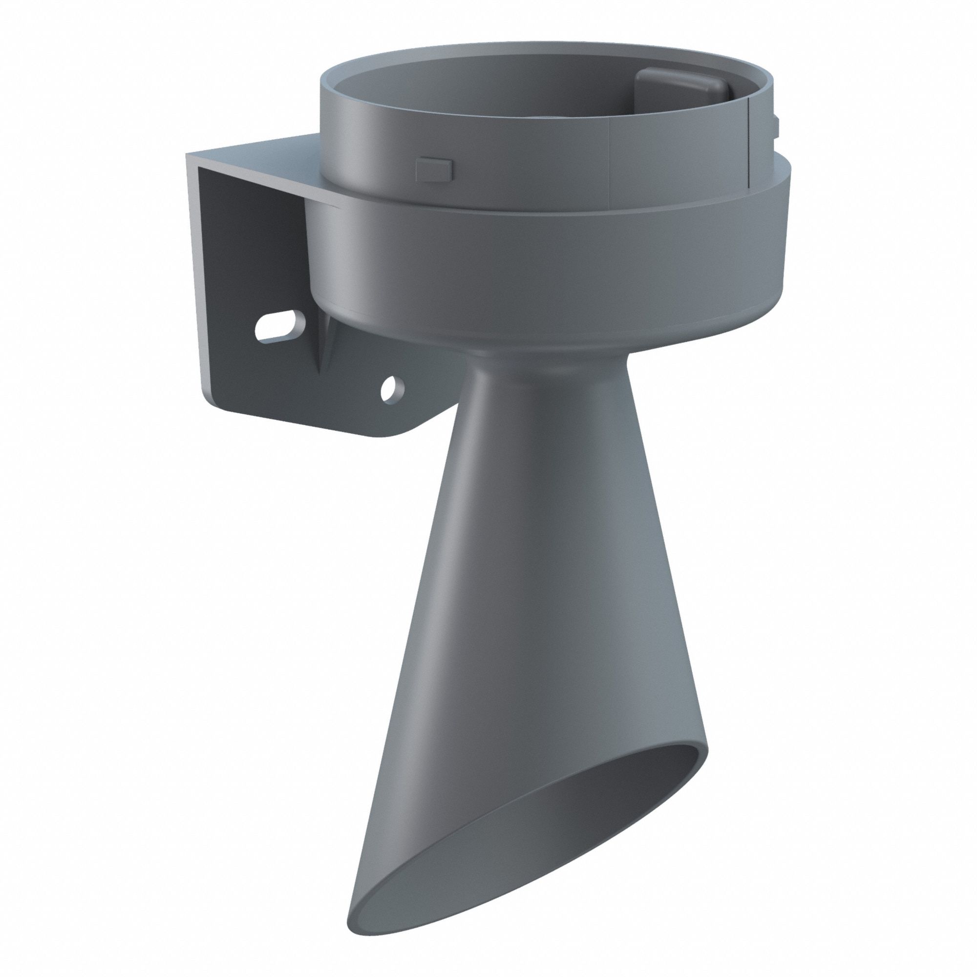 Mounting Bracket: EvoSIGNAL Series, Gray, 85 mm Overall Wd, 93 mm Overall Lg, 26170003