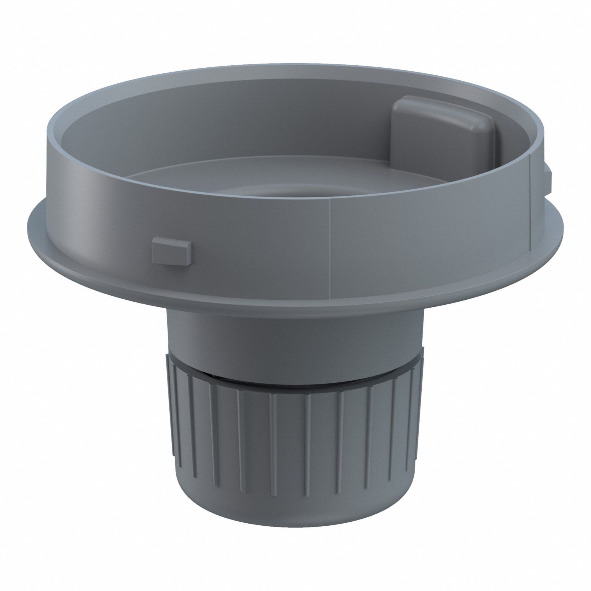 Adapter: EvoSIGNAL Series, Gray, 85 mm Overall Wd, 85 mm Overall Lg, 64 mm Overall Dp