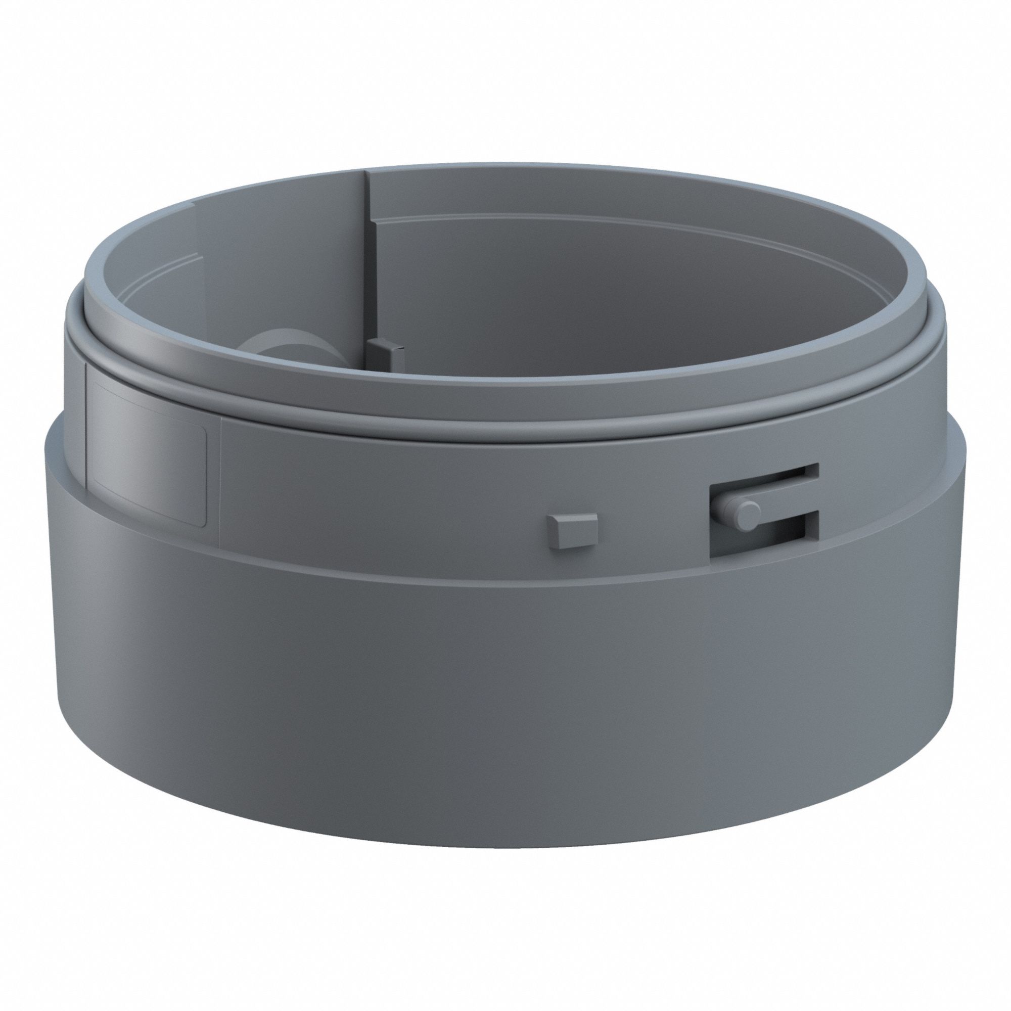 Adapter: EvoSIGNAL Series, Gray, 120 mm Overall Wd, 144 mm Overall Lg, 57 mm Overall Dp