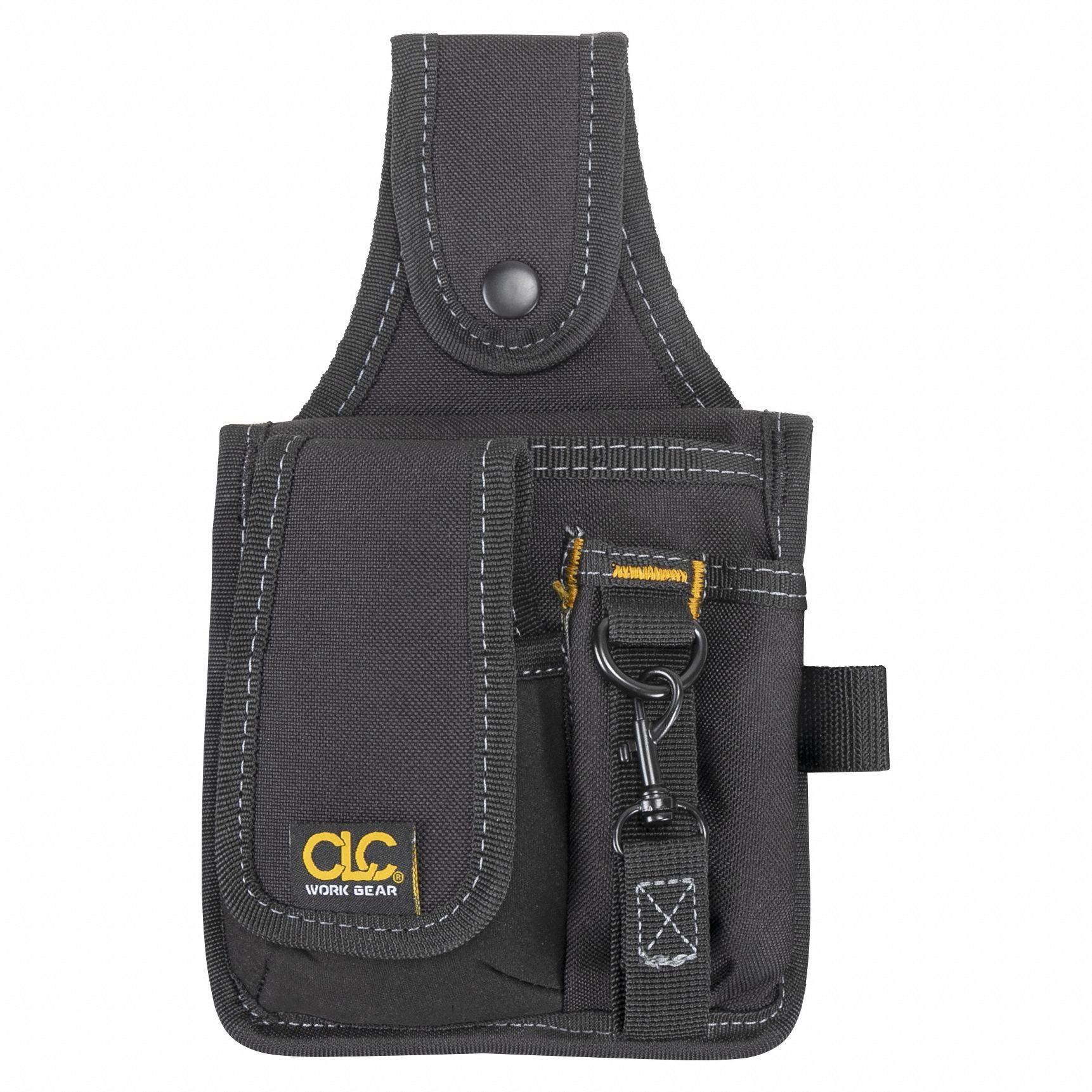 CLC Bolsa de Herramientas 9 bolsillos Poliéster 7-1/2 x 5-1/2 Negro -  Fundas y Cubiertas para Herramientas - 2VEK4