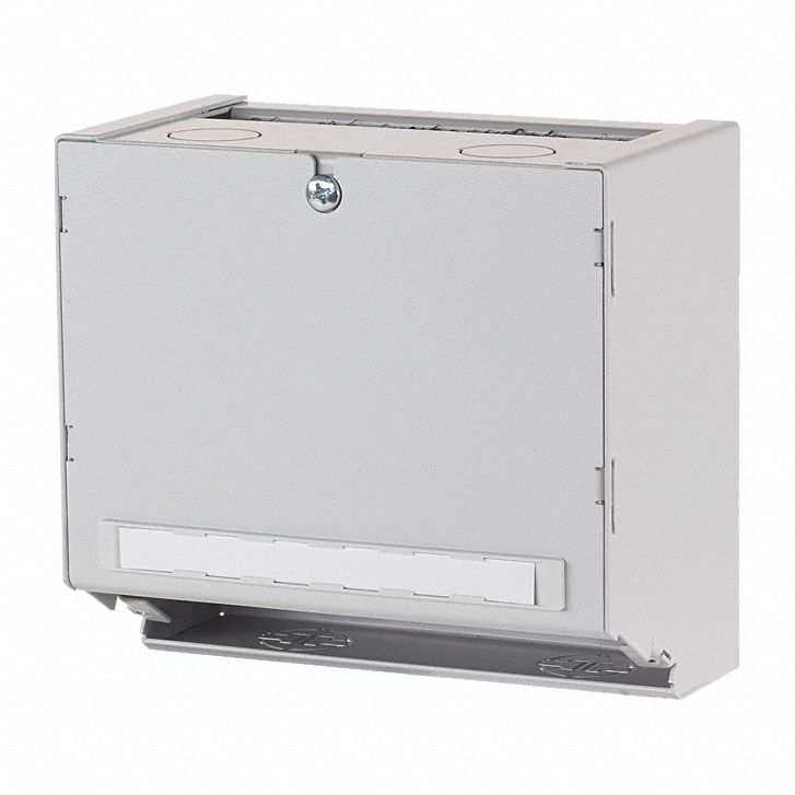 Fiber Optic Housing: Rail, Steel, Fiber Optic, Equipped