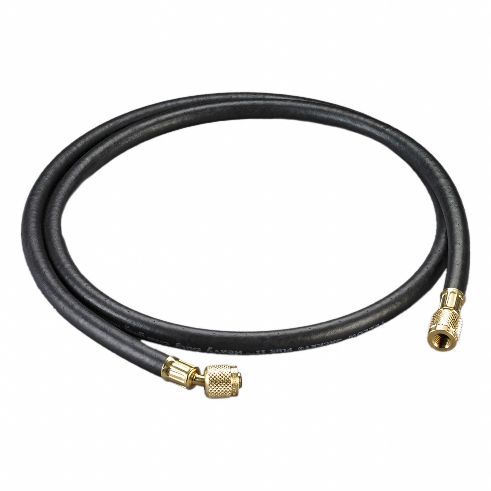 Hose: 5 ft Lg, 45° Angle, Black, Single Hose