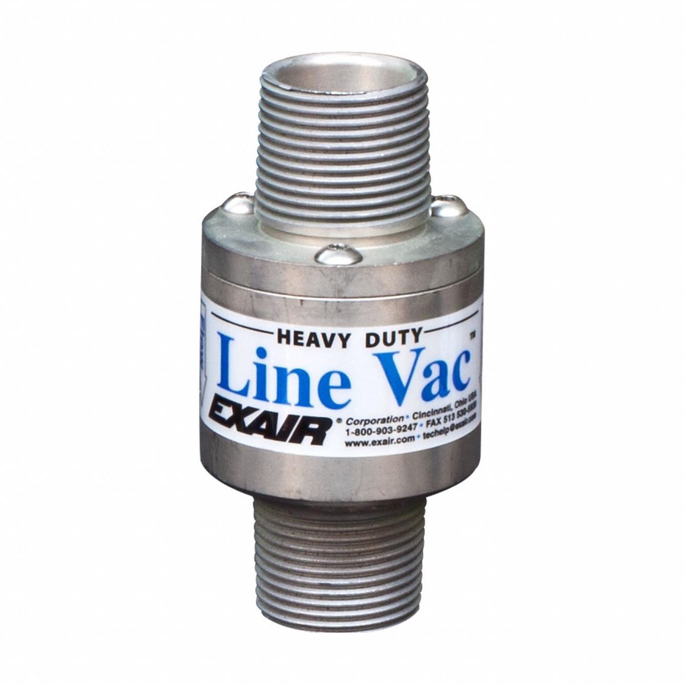 NPT Heavy Duty Threaded Line Vac Only
