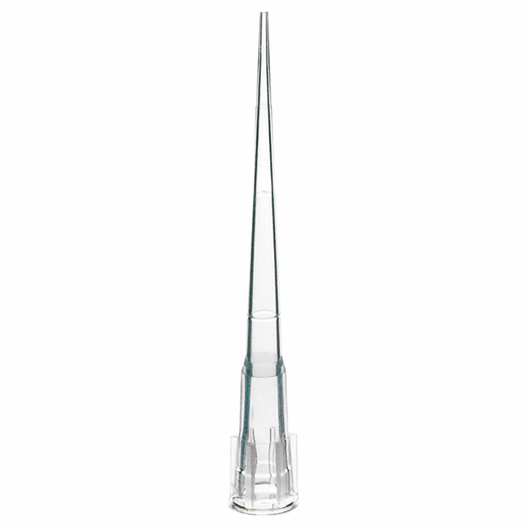 Pipette Tip: Non-Sterile, 10 ul Capacity, Bulk Bag, No Filter, Polypropylene, 1, 000