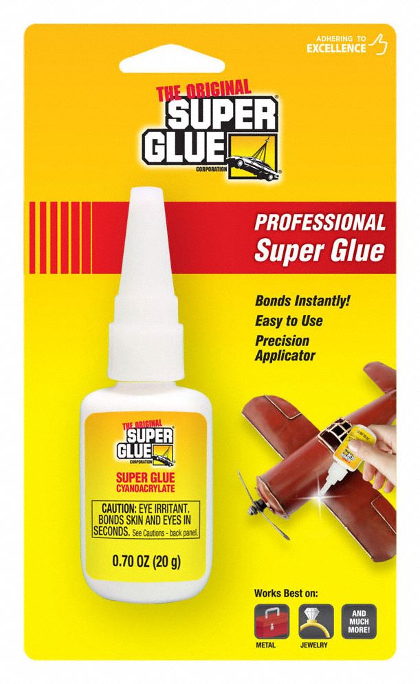 SUPER GLUE, Original, Gen Purpose, Instant Adhesive - 3EHP1