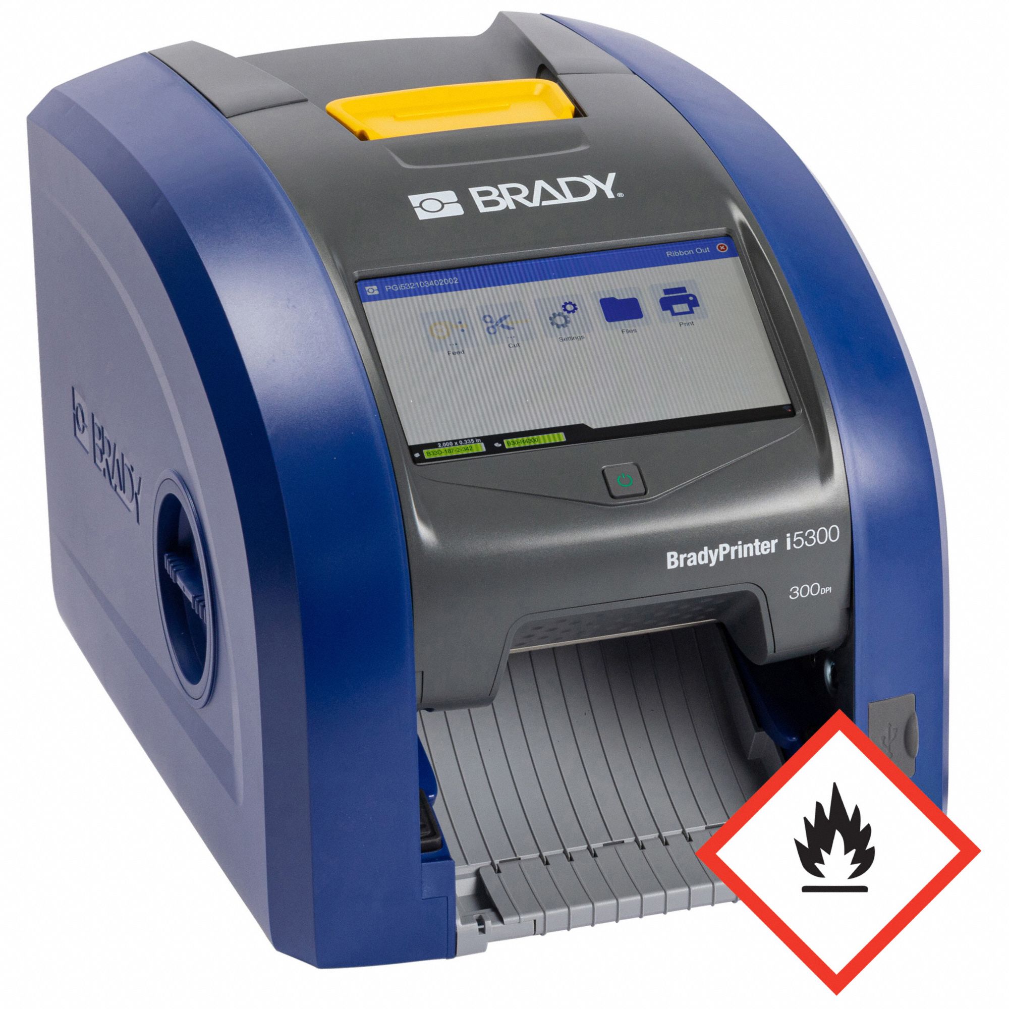 LABEL MAKER PRINTER, FACILITY IDENTIFICATION/GHS, PC CONNECTED/STANDALONE, SINGLE COLOUR, AUTO CUTTER