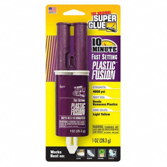 Plastic Fusion® Epoxy  The Original Super Glue Corporation