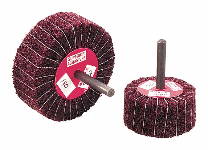 Mount Duplex Wheel A/O 3x2x1/4 Grit 180
