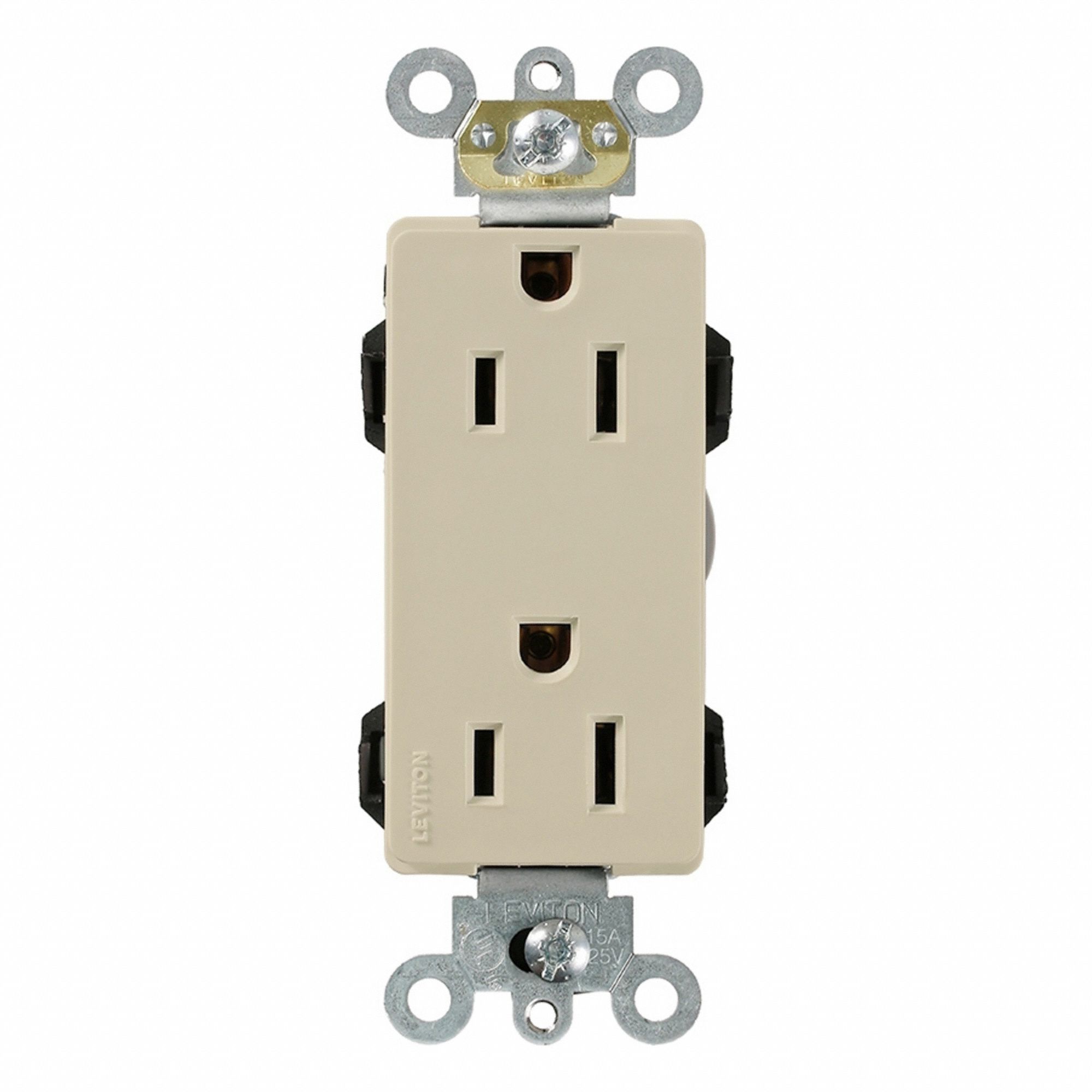 Lev-Lok DPl Dup 15A 125V Self-Gr Ivr