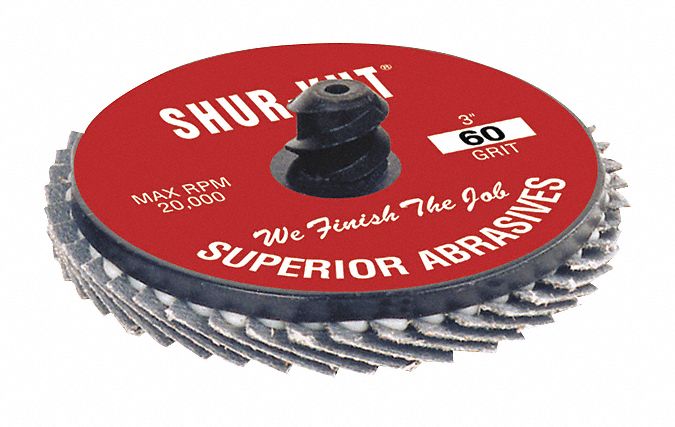 QC Flap Disc Zirc 3 Type R Grit 36