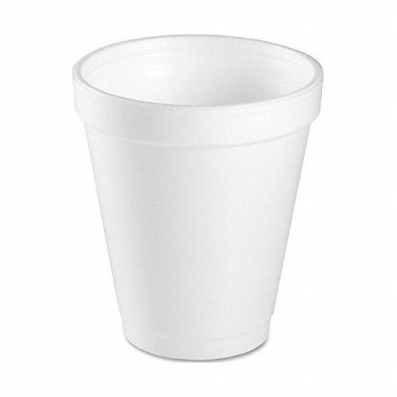 DART, 6 oz Capacity, White, Disposable Hot Cup - 23UA56|6J6 - Grainger