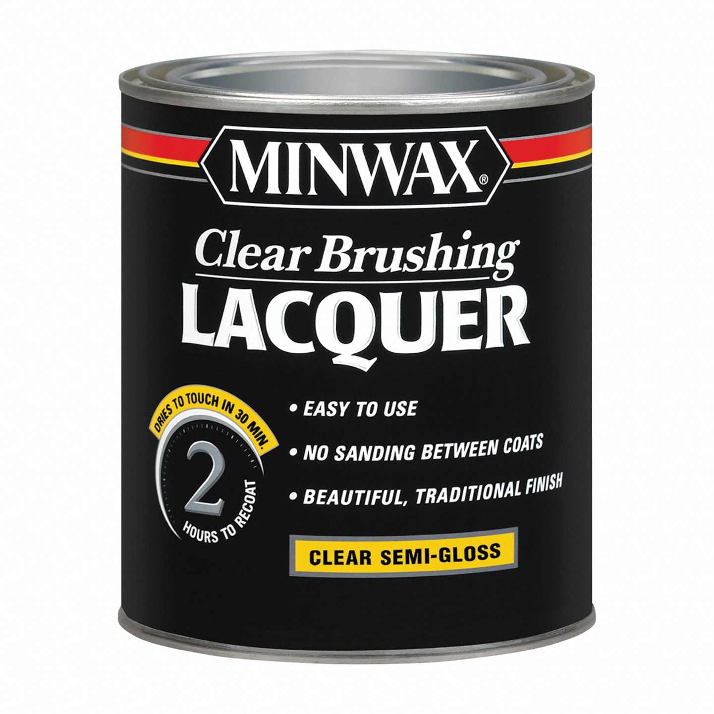 Finish: Lacquer, Interior, Oil, 32 fl oz Container Size, Wood, Semi-Gloss, Clear, Clear