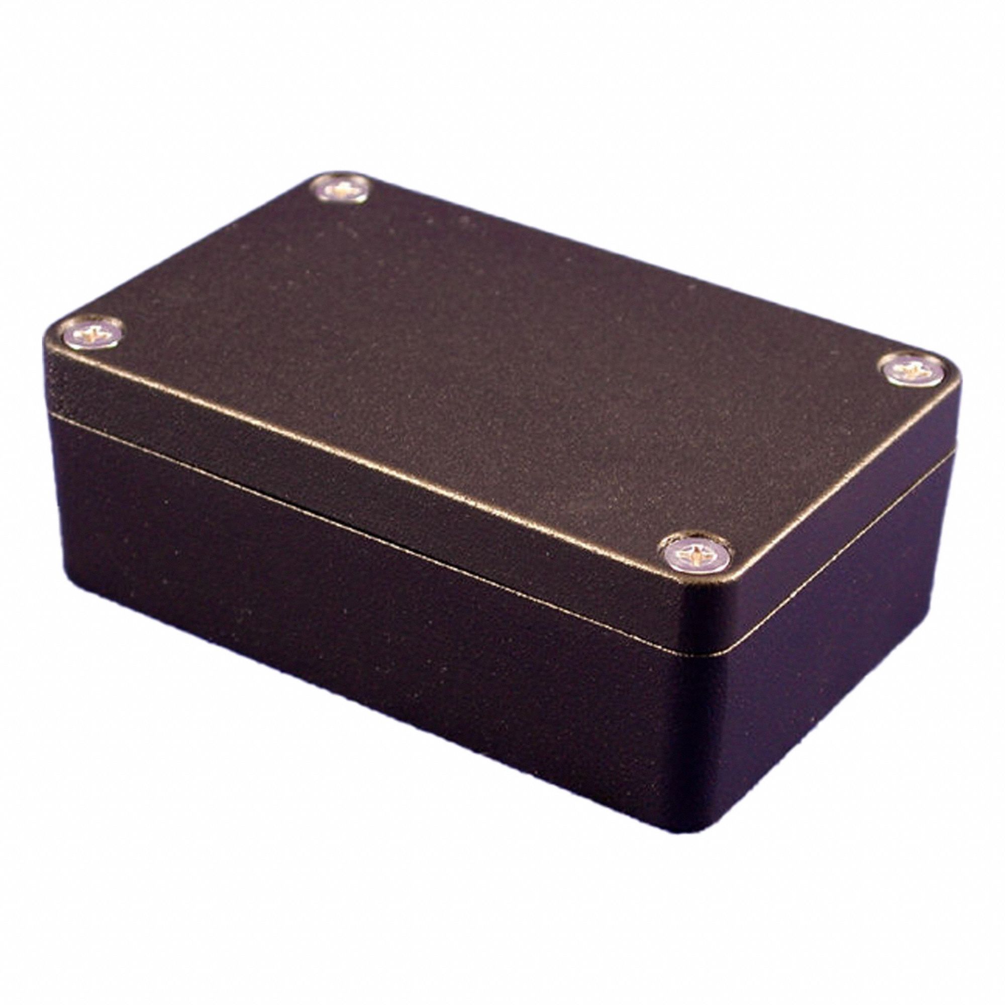 Enclosure: Die-Cast Aluminum, 3 in x 2 in x 1 in, NEMA 1/12/13/4/4X, Solid Cover, Screw On