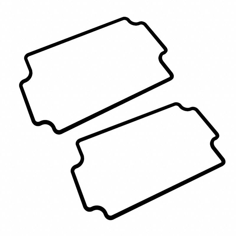 Electrical Enclosures: Repl Gasket, Temp Rating of -40°C to 150°C, Silicone